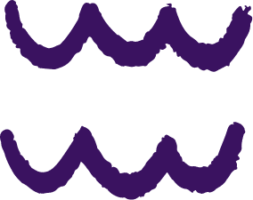 Purple wave element