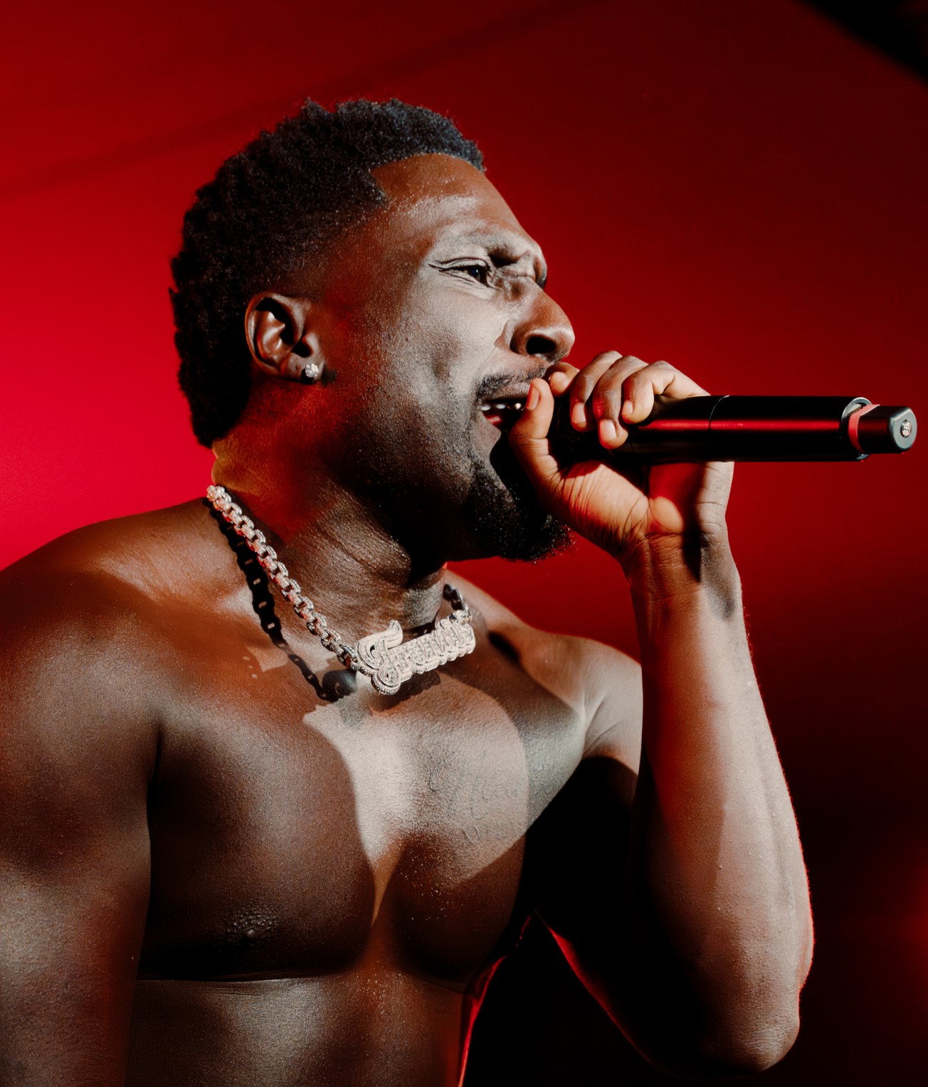 Frenna performing at Bomboclat Festival